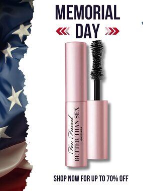 Too Faced Better Than Sex Mascara 0.17 oz. Mini Black